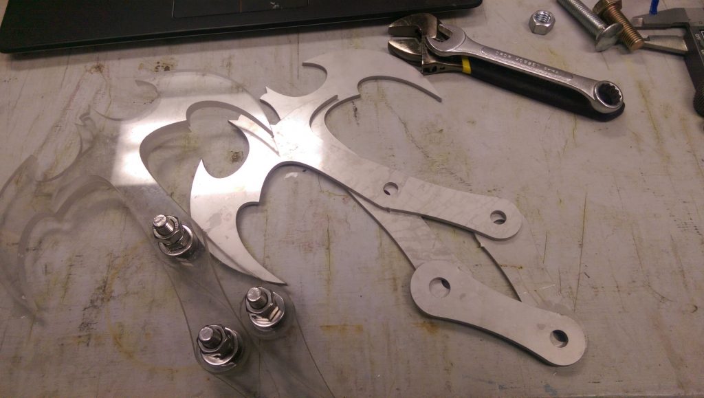 Almost finished, laying out for assembly...