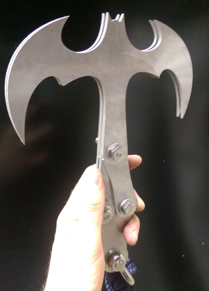 Before bending the bat-hooks.