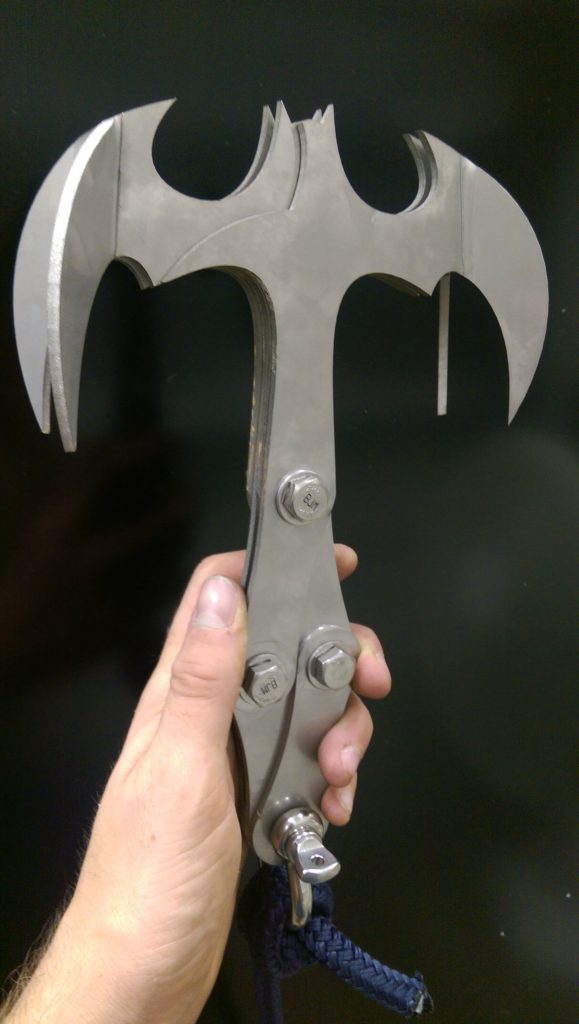 The finished batman grappling-claw!